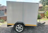 Brand new custom made box body trailer GVM 3500.