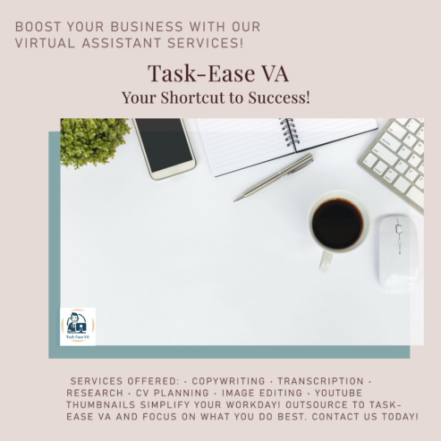 Elevate Your Business with Task Ease Virtual Assistance!