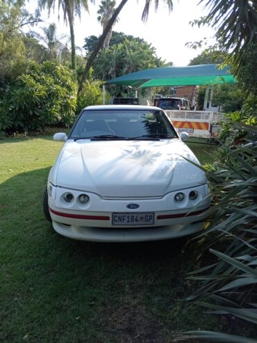 1997 Ford Ranchero XR8, chevrolet 350 engine white, engine overhauled