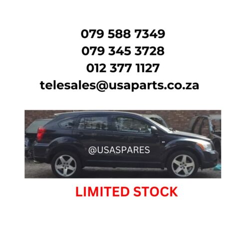 2008 BLACK DODGE CALIBER 2.0 SXT – SPARE PARTS FOR SALE