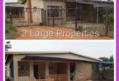 2 LARGE HOUSES ON ONE STAND WITH LOTS OF POTENTIAL FOR RENTAL INCOME