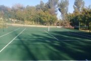 Tennis court repairs