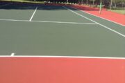 Tennis court repairs