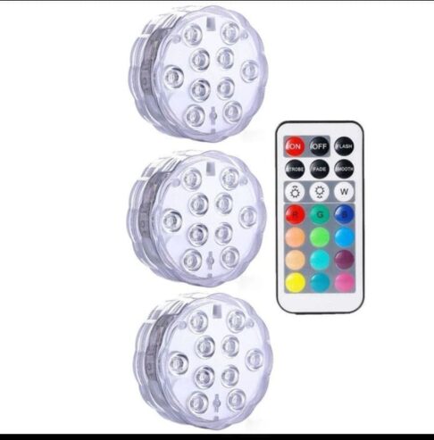 LED SUBMERSIBLE RGB LIGHTS