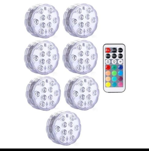 LED SUBMERSIBLE RGB LIGHTS