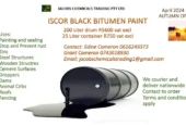 Iscor Black Paint(Bitumen) 200 liter drum R5600 vat excl