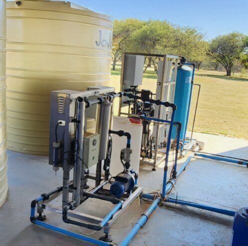 Fully Operational RO3 Water Purification Plant, plus four (4) x bulk d