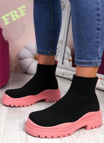 Unisex Winter Knitted Socks Boots