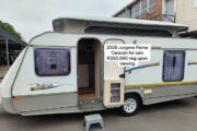 ALMOST NEW 2008 JURGENS PALMA CARAVAN