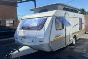 ALMOST NEW 2008 JURGENS PALMA CARAVAN