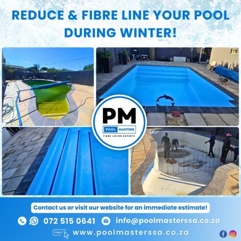 Swimming Pool Reduction and Fibre Lining Services