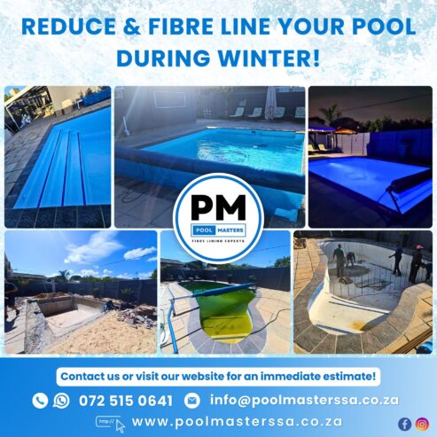 Swimming Pool Reduction and Fibre Lining Services