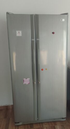 LG double door fridge and freezer