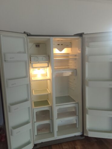 LG double door fridge and freezer