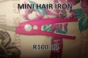 Mini Hair Iron & Airbrush for Sale