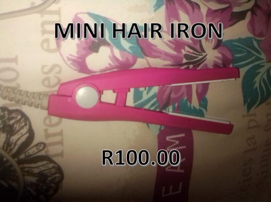 Mini Hair Iron & Airbrush for Sale