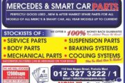 SPECIALIST IN MERCEDES, AUDI & SMART CAR PARTS