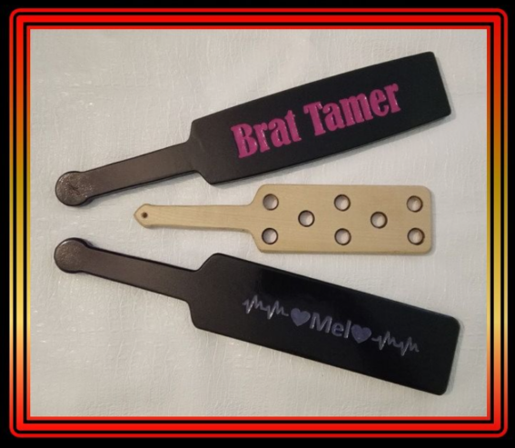 Custom Engraved Wooden Paddles and High-Quality Canes for Sale