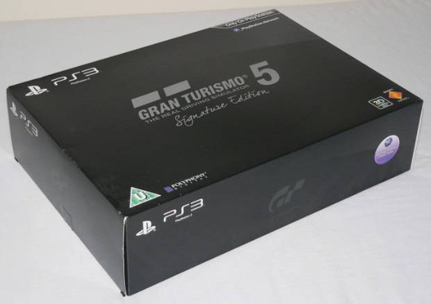 Gran Turismo 5 limited edition signature collectors box set for PS3 –