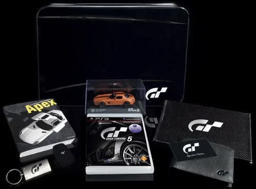 Gran Turismo 5 limited edition signature collectors box set for PS3 –