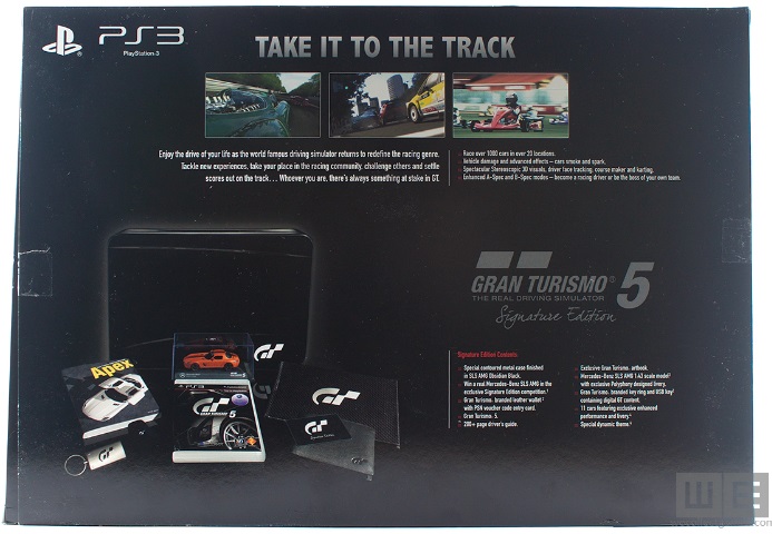 Gran Turismo 5 limited edition signature collectors box set for PS3 –