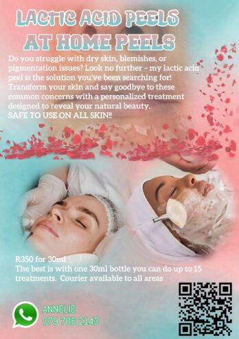 Revitalize Your Skin with Our Lactic Peels!