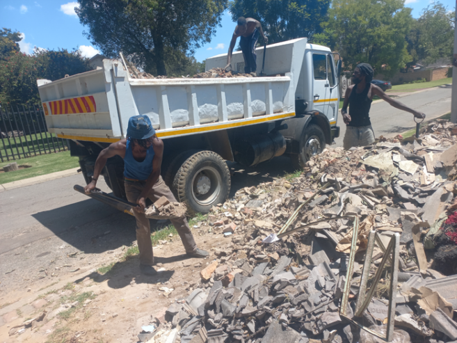 Rubble and furniture removals services