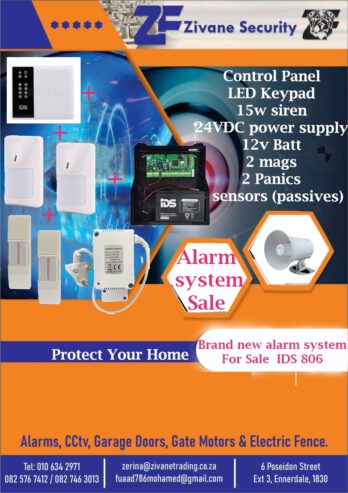 Security- ALARM SYSTEM