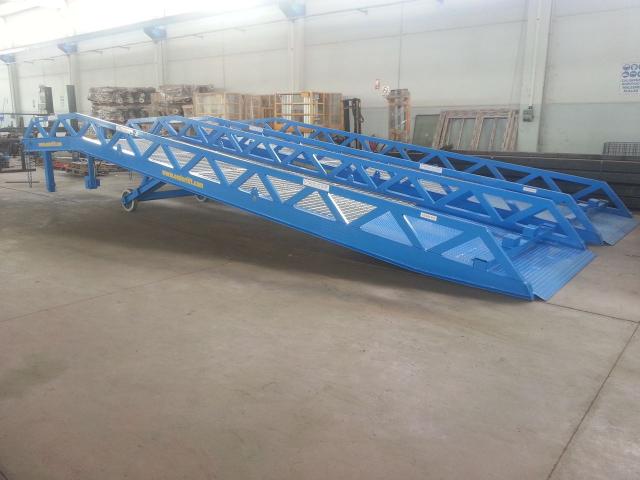 Movable Hydraulic Loading Yard Ramps