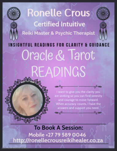 Psychic Therapist, Oracle & Tarot Reader, Reiki Master