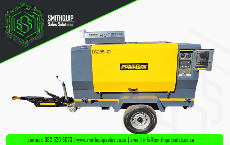 Powerlink 285cfm @ 10 Bar Mobile Diesel Compressor