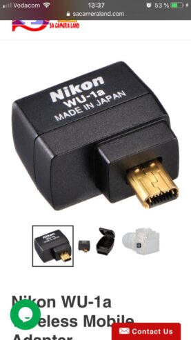 Nikon Wireless adapter