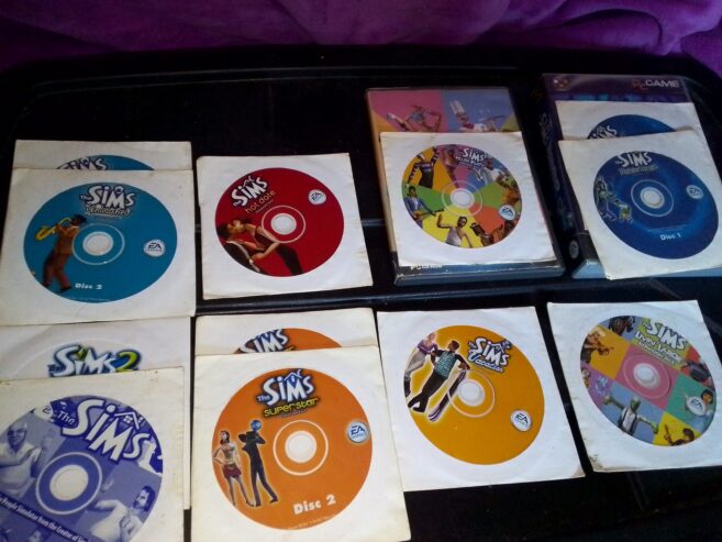 The sims 1 disc collection