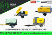 Used Mobile Diesel Compressors