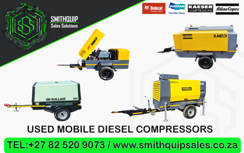 Used Mobile Diesel Compressors