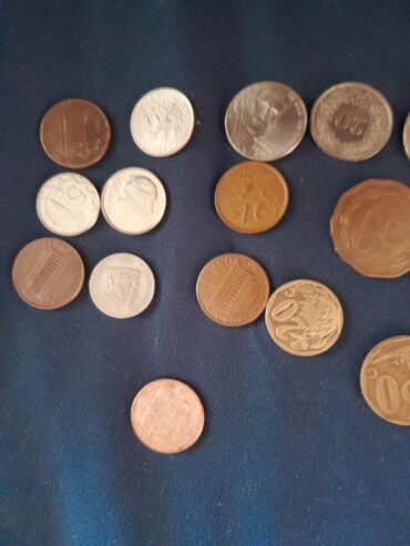 Variety of old coins for sale