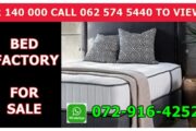 Bed Manufacturing Business for sale R 140 000