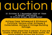 Reinet Antiques Closing Down Sale