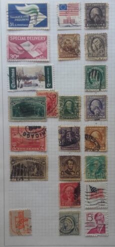 Stamp Collection – USA – Bulk Lot – Vintage