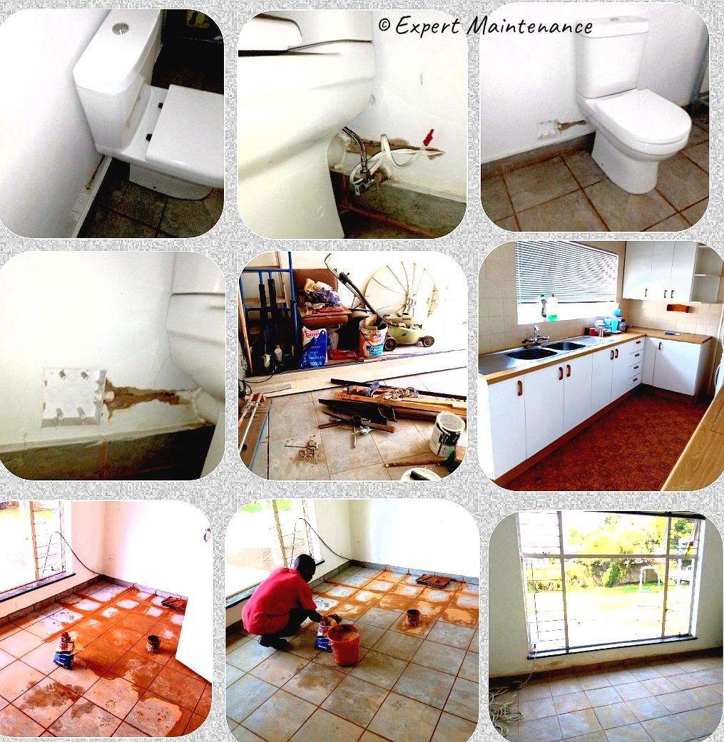 Expert Maintenance, home improvements and plumbing services in JHB