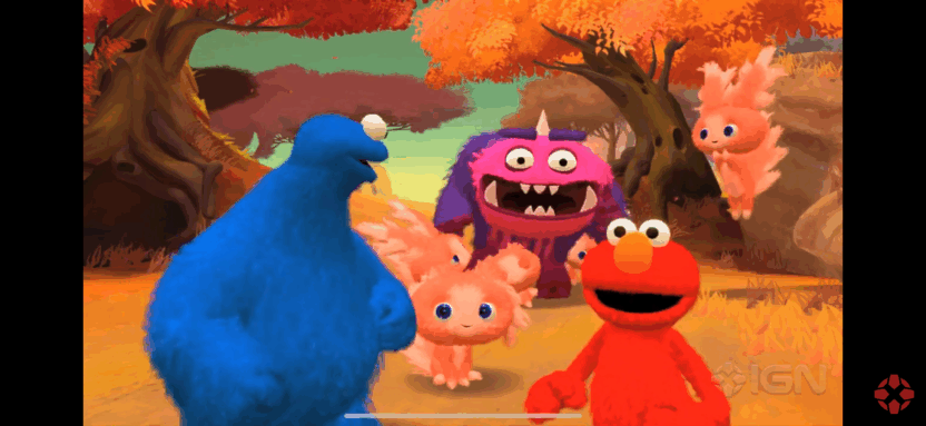 Sesame Street once upon a monster an tenner at time Cookie Monster gro