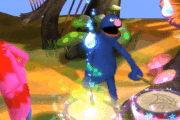 Sesame Street once upon a monster an tenner at time Cookie Monster gro