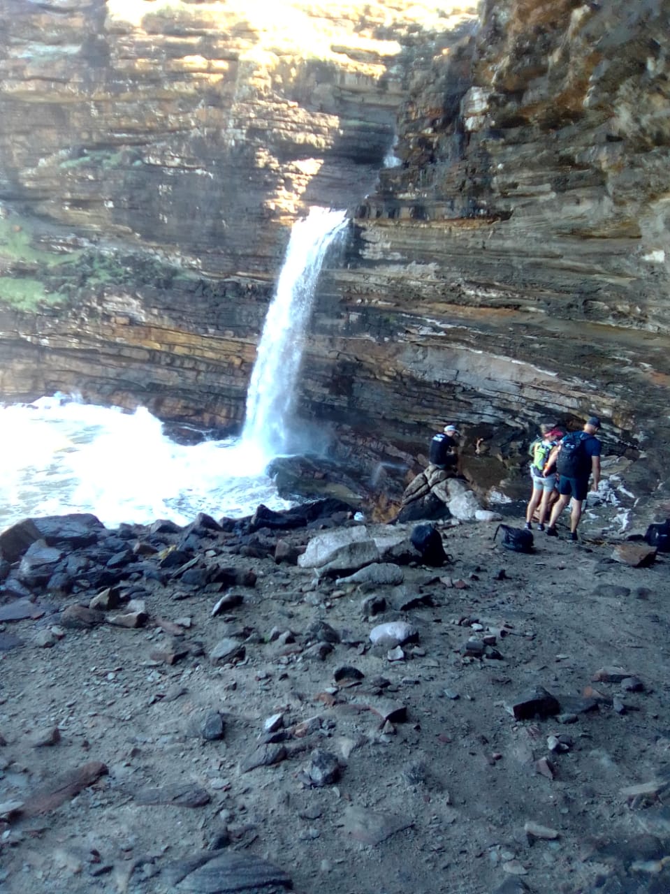 Fishing and Hiking at Mbotyi Waterfall Bluff Transkei