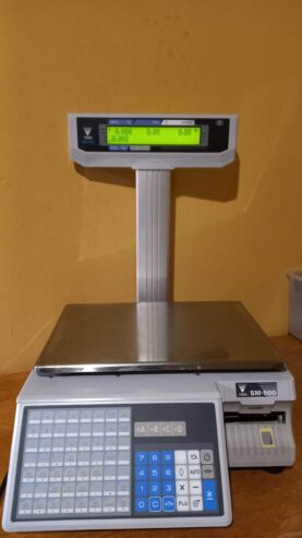 Digi SM 500 Butchery Printing Scale with Label Printer