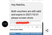 MOVIE VOUCHERS FOR SALE