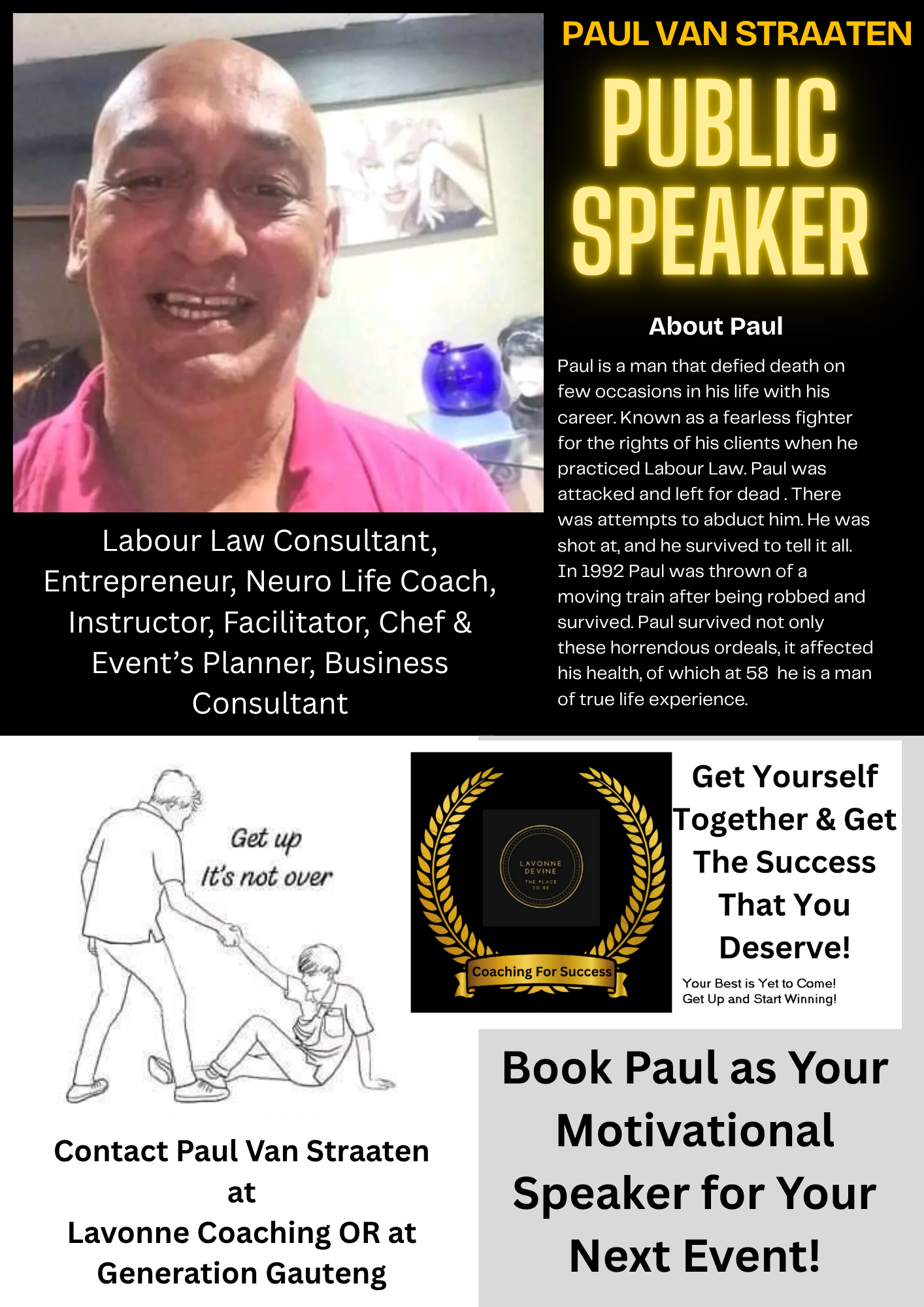 Motivational Speaker