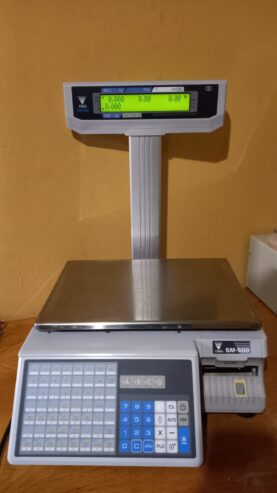 Digi SM 500 Butchery Printing Scale with Label Printer