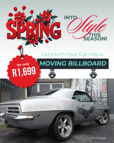 Spring Vehicle Branding Special